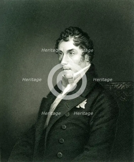 'Right Hon. George Hamilton Gordon, Earl of Aberdeen', c1810, (c1884). Creator: Unknown.
