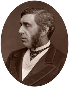 Right Hon George Joachim Goschen, MP for the City of London, 1877.Artist: Lock & Whitfield