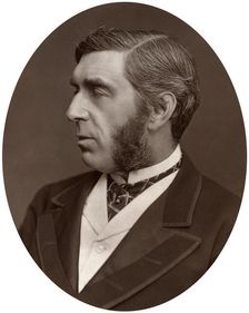 Right Hon George Joachim Goschen, MP for the City of London, 1877.Artist: Lock & Whitfield