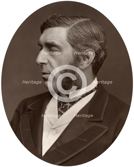 Right Hon George Joachim Goschen, MP for the City of London, 1877.Artist: Lock & Whitfield