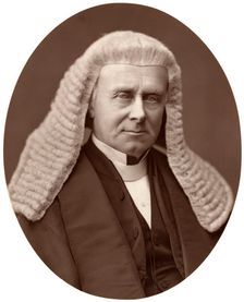 Right Hon Henry Bouverie Brand, MP, Speaker of the House of Commons, 1876. Creator: Lock & Whitfield