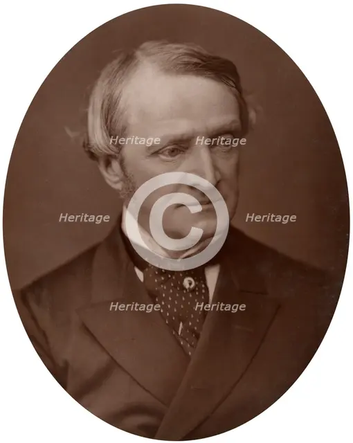 Right Hon Lord Carlingford, Lord Privy Seal, 1883.Artist: Lock & Whitfield