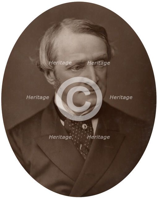 Right Hon Lord Carlingford, Lord Privy Seal, 1883.Artist: Lock & Whitfield