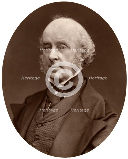 Right Hon Lord Talbot de Malahide, President of the Royal Archeological Institute, 1876.Artist: Lock & Whitfield