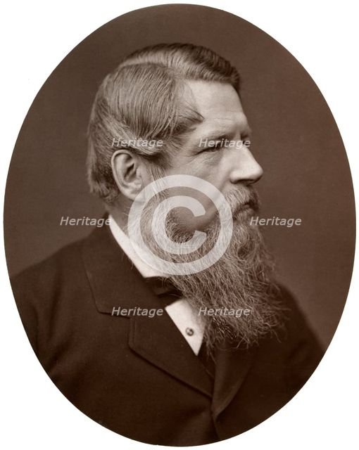 Right Hon Sir Stafford Henry Northcote, Bart, MP, Chancellor of the Exchequer, 1877.Artist: Lock & Whitfield