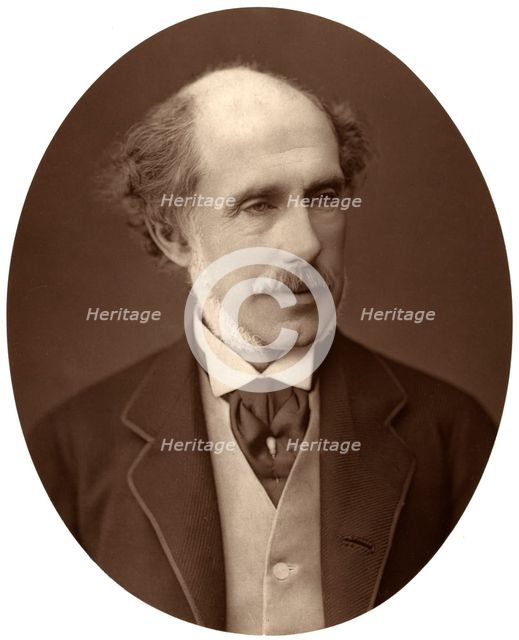 Right Hon William Francis Cowper-Temple, MP for South Hampshire, 1876.Artist: Lock & Whitfield