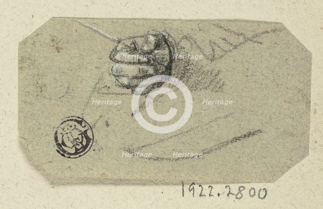 Right Hand Holding Drawing Implement, n.d. Creator: Unknown.