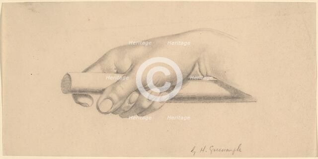 Right Hand Holding Short Rod, 1847. Creator: Horatio Greenough.