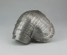 Right Pauldron, Italy, 1580. Creator: Unknown