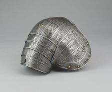 Right Pauldron, Italy, 1580. Creator: Unknown