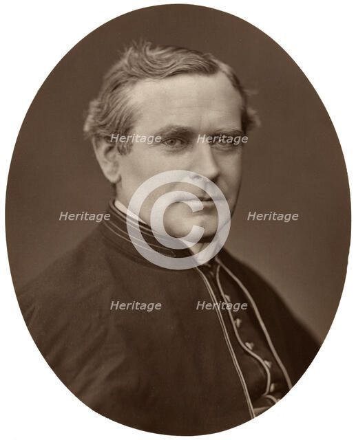 Right Rev Monsignor Capel, DD, Rector of the Catholic University College, 1876.Artist: Lock & Whitfield