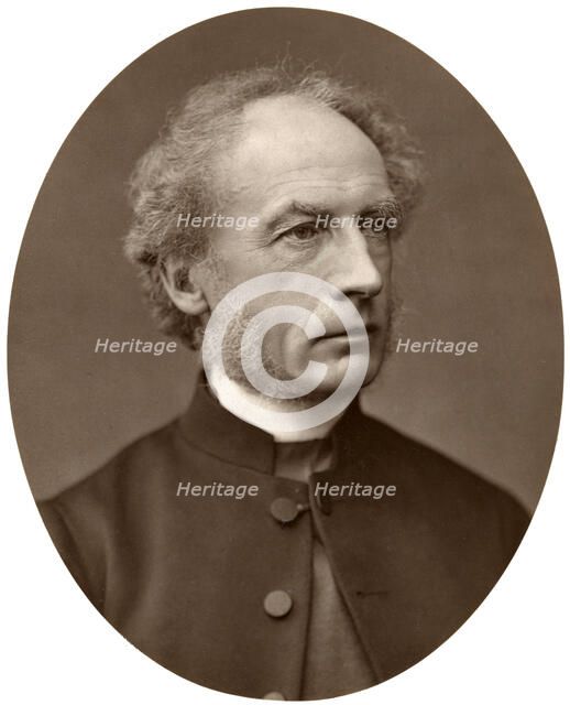 Right Rev Charles J Ellicott, DD, Bishop of Gloucester and Bristol, 1876.Artist: Lock & Whitfield