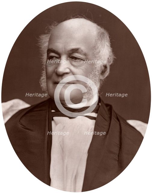 Right Rev George Moberly, DCL, Bishop of Salisbury, 1877.Artist: Lock & Whitfield