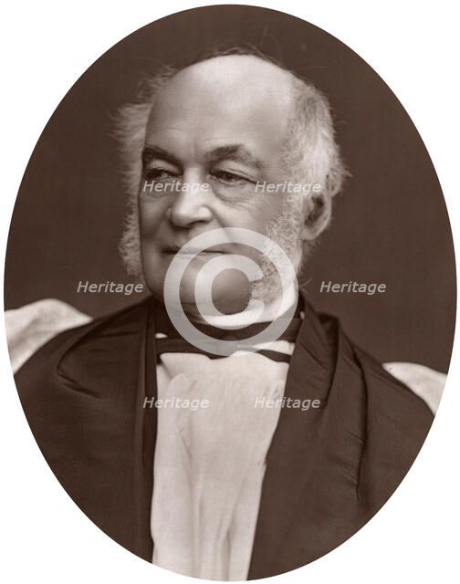 Right Rev George Moberly, DCL, Bishop of Salisbury, 1877.Artist: Lock & Whitfield