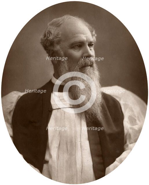 Right Rev John Charles Ryle, DD, Bishop of Liverpool, 1883.Artist: Lock & Whitfield