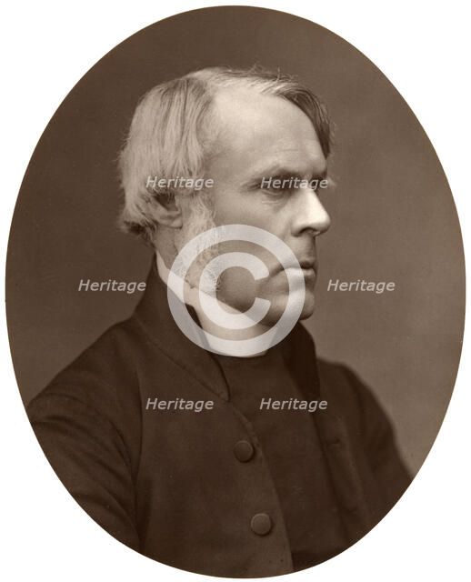 Right Rev John Jackson, DD, Bishop of London, 1876.Artist: Lock & Whitfield