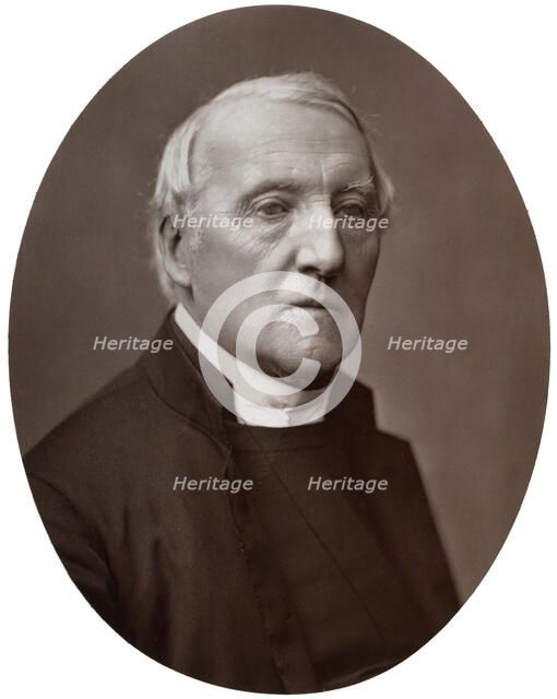 Right Rev Richard Durnford, DD, Bishop of Chichester, 1877.Artist: Lock & Whitfield