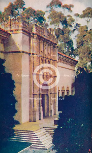 'Right Wing of Fine Arts Gallery', c1935. Artist: Unknown.