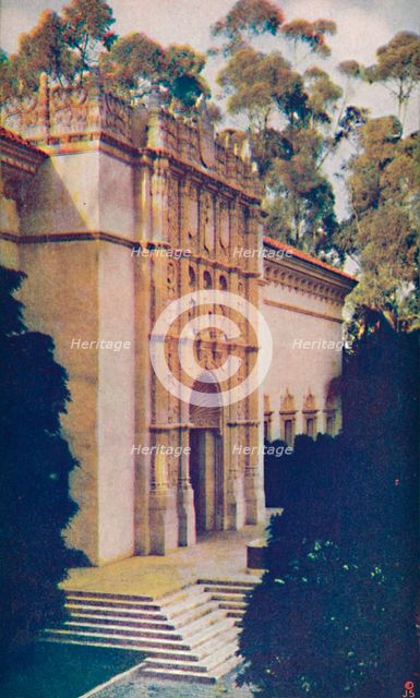 'Right Wing of Fine Arts Gallery', c1935. Artist: Unknown.