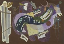 Rigid and Curved, 1935. Creator: Vassily Kandinsky