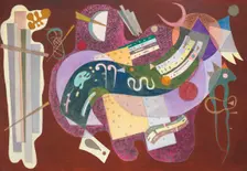 Rigide et courbé , 1935. Creator: Kandinsky, Wassily Vasilyevich (1866-1944)