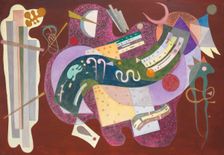 Rigide et courbé , 1935. Creator: Kandinsky, Wassily Vasilyevich (1866-1944)