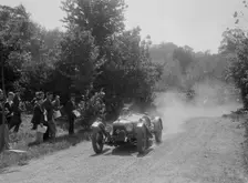 Riley 9 Brooklands of Peter Whitehead, BOC Hill Climb, Chalfont St Peter, Buckinghamshire, 1932. Artist: Bill Brunell