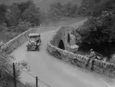 Riley competing in the RSAC Scottish Rally, 1930s. Artist: Bill Brunell
