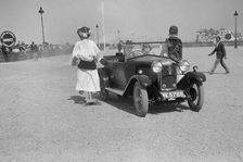 Riley at the Boulogne Motor Week, France, 1928. Artist: Bill Brunell