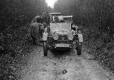 Riley Brooklands 2-seater sports of JE Lancaster taking part in the Inter-Varsity Trial, 1930. Artist: Bill Brunell
