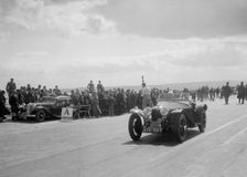 Riley Imp 2-seater of Dorothy Champney competing in the RSAC Scottish Rally, 1934. Artist: Bill Brunell
