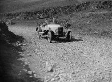 Riley of HHS Keogh competing in the MCC Edinburgh Trial, 1929. Artist: Bill Brunell