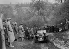 Riley open 4-seater tourer of HC Hunter, North West London Motor Club London-Gloucester Trial, 1932. Artist: Bill Brunell