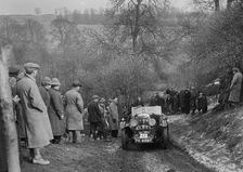 Riley open 4-seater tourer of HC Hunter, North West London Motor Club London-Gloucester Trial, 1932. Artist: Bill Brunell