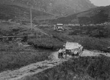 Riley Lynx of NH Keep competing in E&DMC Scottish 6 Days Trial, 1933.. Artist: Bill Brunell