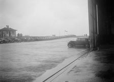 Riley Motor Club Rally, Croydon Aerodrome, 25 April 1931. Artist: Bill Brunell