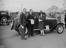 Riley Monaco saloon at the Southport Rally, 1928. Artist: Bill Brunell
