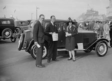 Riley Monaco saloon at the Southport Rally, 1928. Artist: Bill Brunell