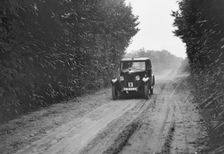 Riley Monaco saloon competing in the Brighton & Hove Motor Club Trial, 1920s. Artist: Bill Brunell
