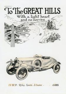 Riley MPH 2-Seater Sports, c1920s