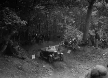 Riley taking part in a motoring trial, c1930s. Artist: Bill Brunell