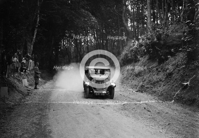Riley taking part in a motoring trial, c1930s. Artist: Bill Brunell.