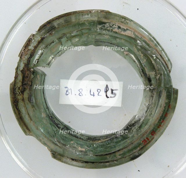 Rim of a Vessel, Coptic, 4th century. Creator: Unknown.