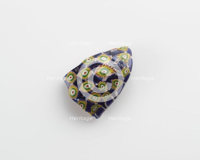 Rim fragment of a bowl or cup, Ptolemaic Dynasty or Roman period, 200 BCE-100 CE. Creator: Unknown.