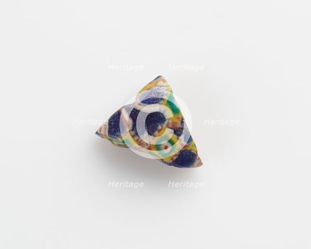 Rim fragment of a bowl or cup, Ptolemaic Dynasty or Roman period, 200 BCE-100 CE. Creator: Unknown.