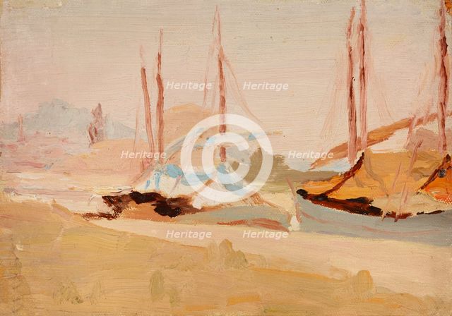 Rimini (Boats), 1910. Creator: Jan Ciaglinski.