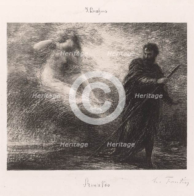 Rinaldo, 1881. Creator: Henri Fantin-Latour (French, 1836-1904).