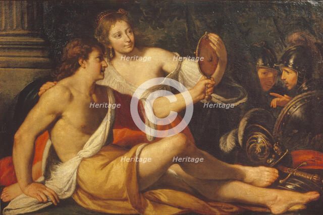 Rinaldo and Armida, 1640. Artist: Stroiffi, Ermanno (1616-1693)