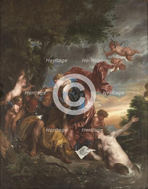 Rinaldo and Armida, c1629. Creator: Dyck; Sir Anthony van (1599-1641).