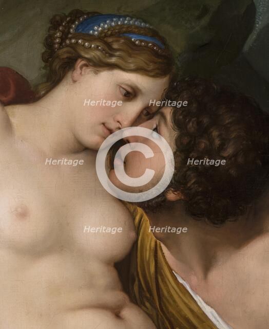 Rinaldo and Armida (Detail), 1812-1813. Creator: Hayez, Francesco (1791-1882).